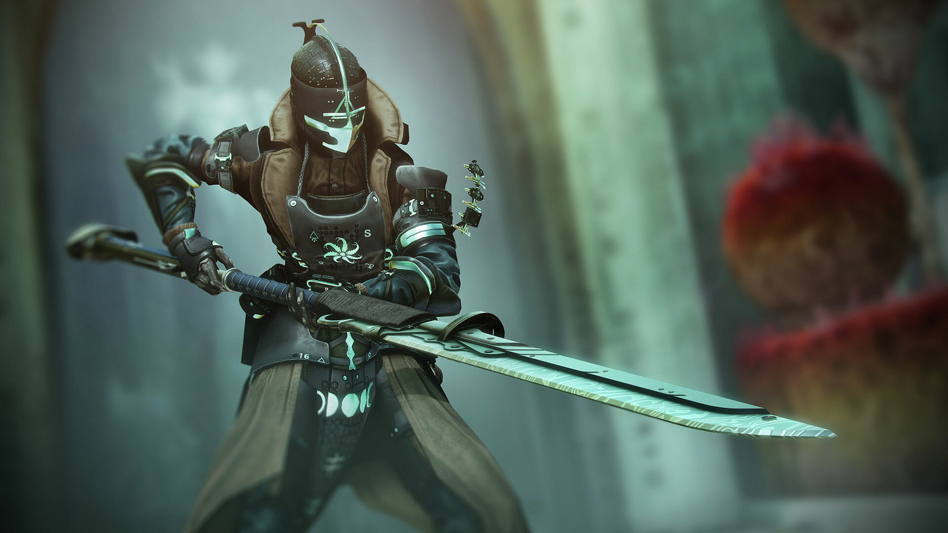 Image of a guardian wielding the Glaive