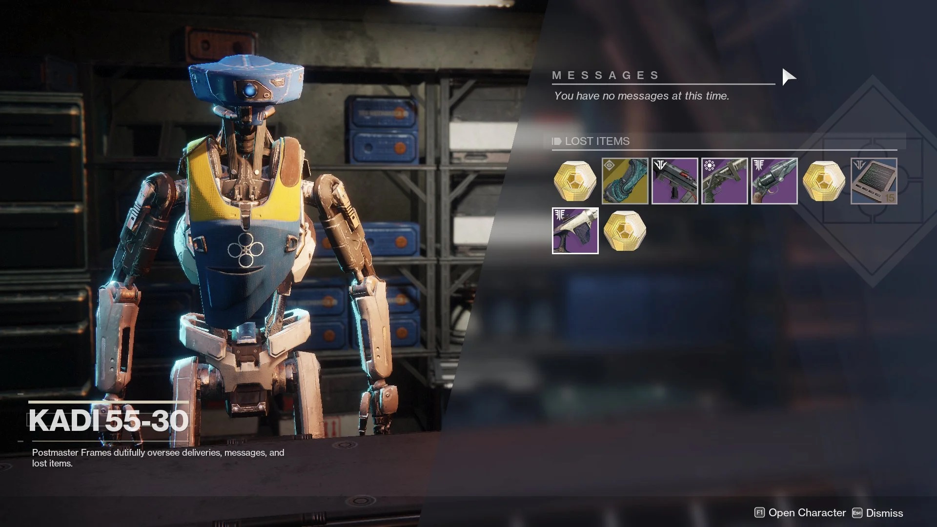 Image of the postmaster