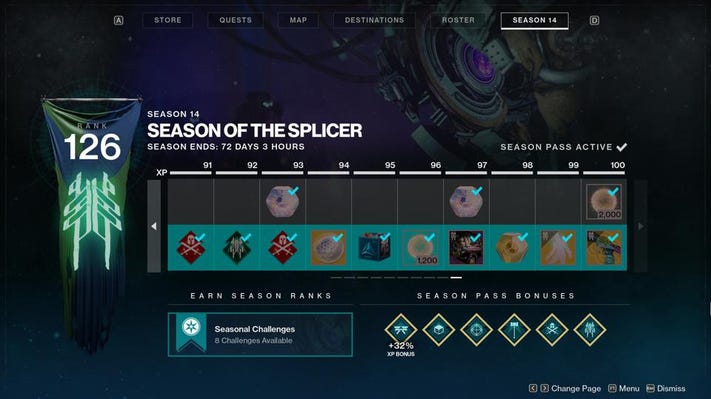 Image of the season pass