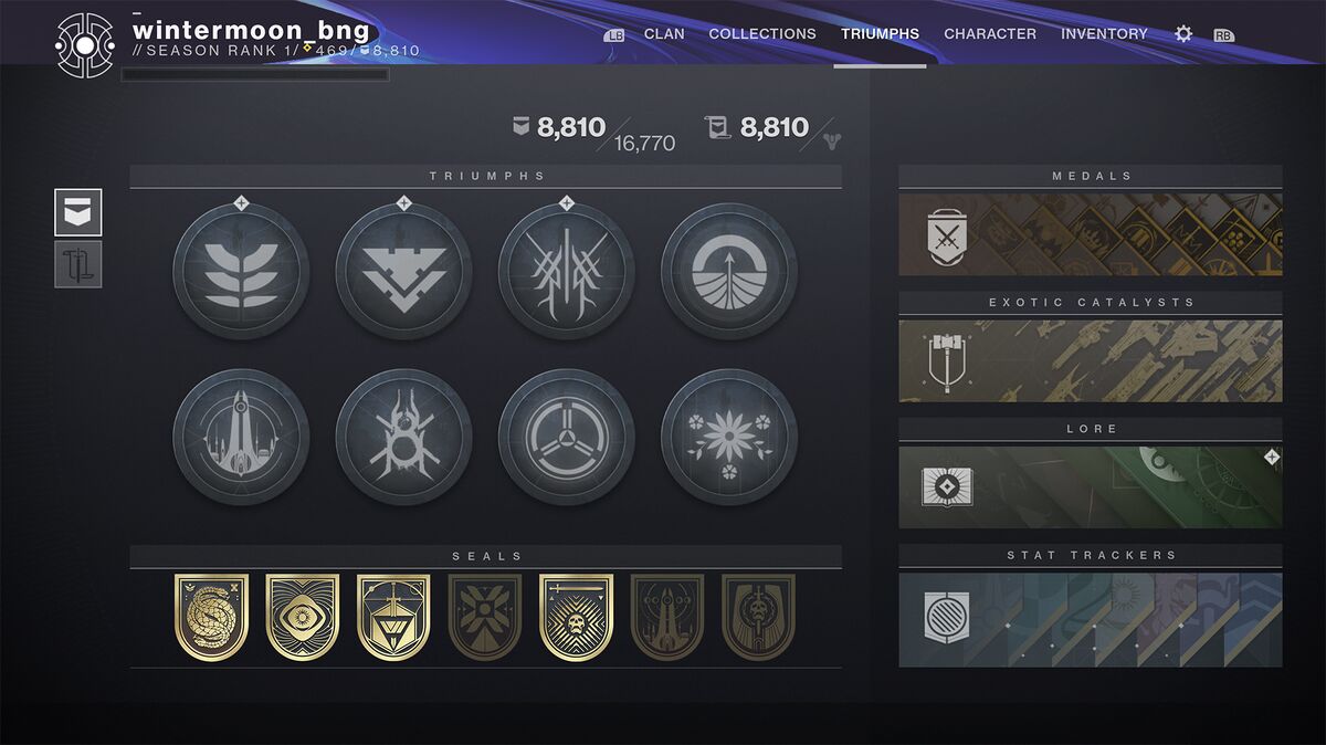 Image of the triumph screen