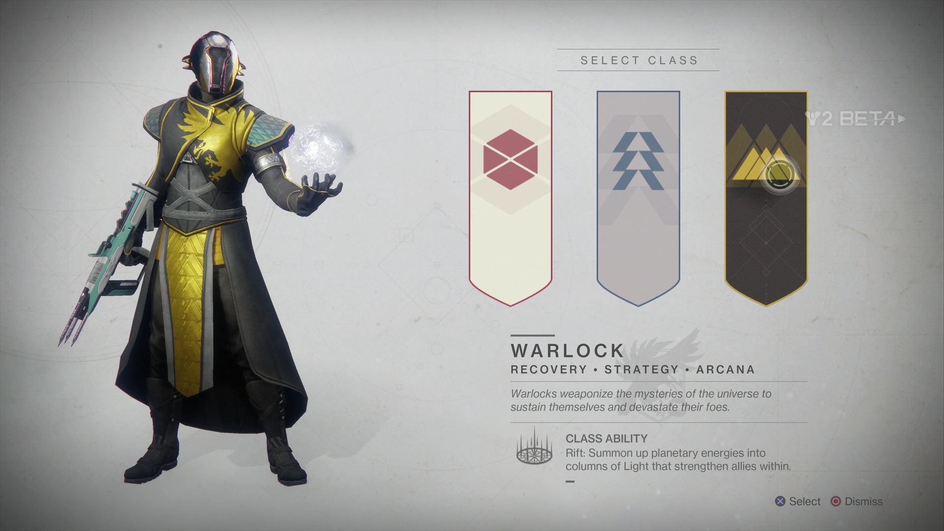 Image of the warlock class